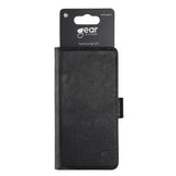 Samsung Galaxy S22 Gear Wallet - Læder Flip Cover m. Pung - Sort