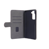 GEAR Samsung Galaxy S21 FE (5G) Wallet - Læder Flip Cover m. Pung - Brun