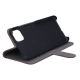 GEAR Samsung Galaxy A22 (5G) Wallet - Læder Flip Cover m. Pung - Brun