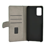 Samsung Galaxy A03s GEAR Wallet - Læder Flip Cover m. Pung - Grøn