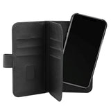 iPhone 13 Pro Max Gear Wallet 2in1 Flip Cover m. 7 Kortlommer og Magnet - Sort