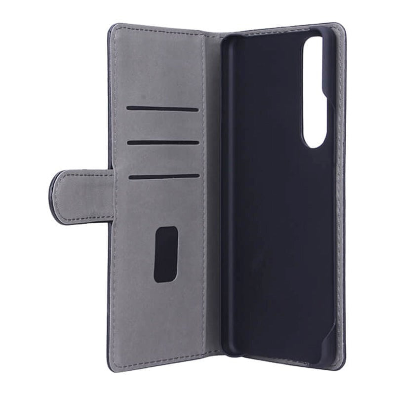 GEAR Sony Xperia 10 III Wallet Læder Cover m. Pung Sort