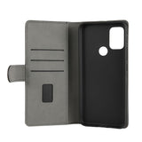 GEAR Motorola Moto G10 / G20 / G30 Wallet Læder Cover m. Pung Sort