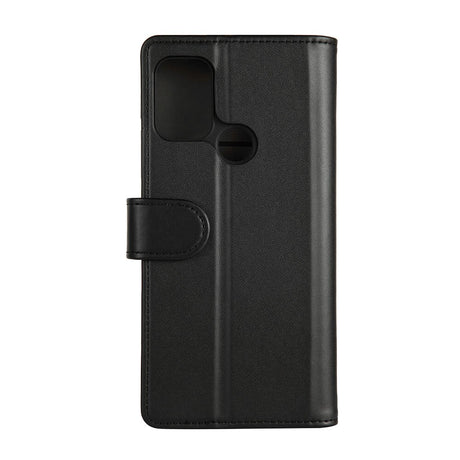 GEAR Motorola Moto G10 / G20 / G30 Wallet Læder Cover m. Pung Sort