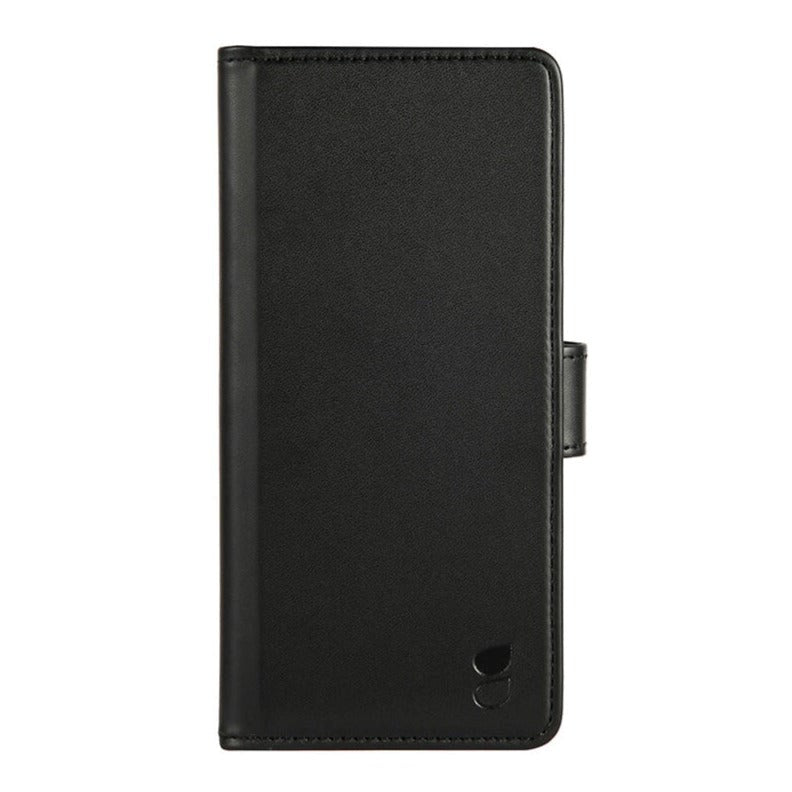 GEAR Motorola Moto E6s (2020) / E6i Wallet Læder Cover m. Pung Sort