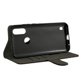 GEAR Motorola Moto E6s (2020) / E6i Wallet Læder Cover m. Pung Sort