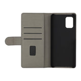 Samsung Galaxy A51 (5G) Gear Wallet - Læder Cover m. Pung - Sort