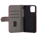 iPhone 12 / 12 Pro Limited Edition Gear Wallet - Læder Cover m. Pung - Rød