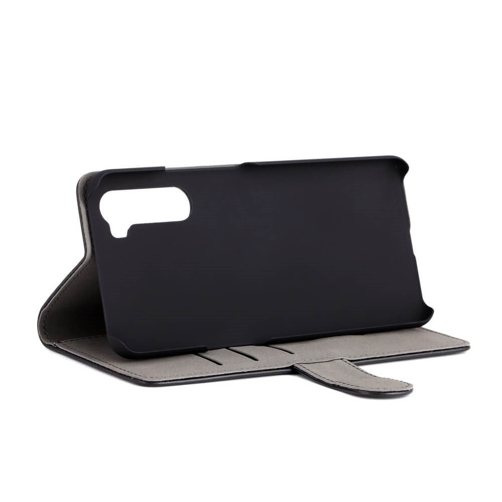 GEAR Wallet OnePlus Nord Læder Cover - Sort