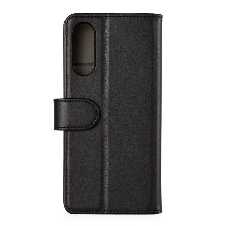 Sony Xperia 10 ll GEAR Læder Cover m. Pung Sort