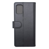 Samsung Galaxy A71 Gear Wallet - Læder Cover m. Pung - Sort