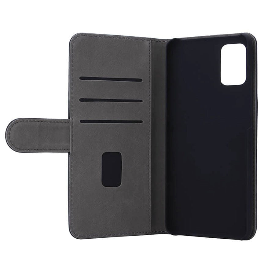 GEAR Samsung Galaxy A51 Læder Cover m. Pung Sort