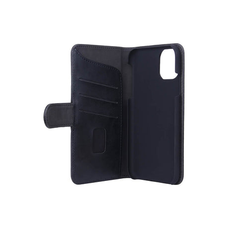 iPhone 11 GEAR Læder Cover m. Pung - Sort