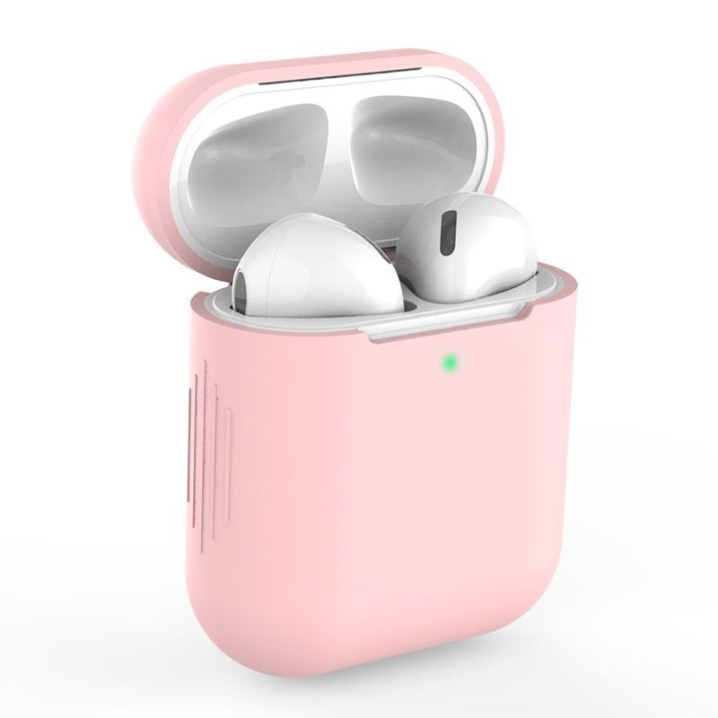 Apple AirPods (1 & 2. gen.) Tech-Protect Icon Silikone Case - Lyserød