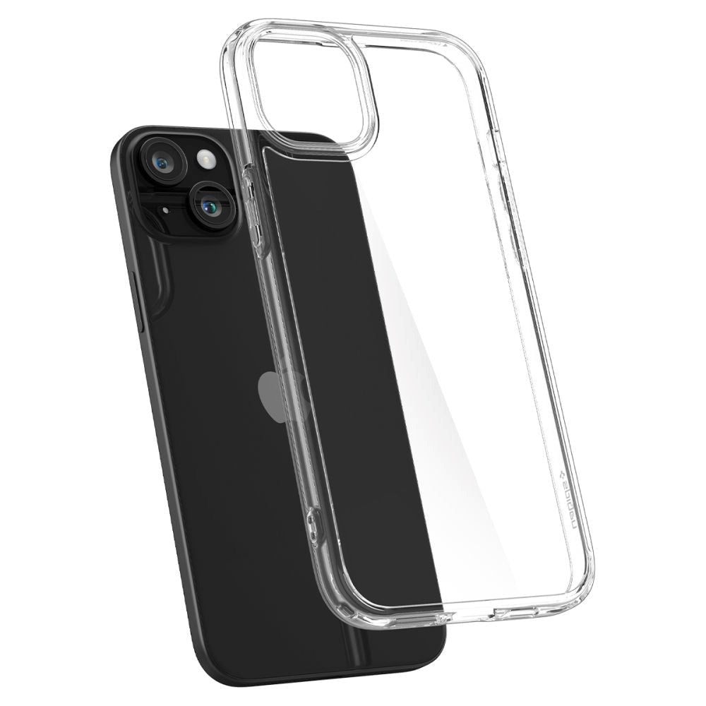 iPhone 15 Spigen Ultra Hybrid Case - Gennemsigtig