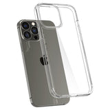 iPhone 13 Pro Spigen Ultra Hybrid Bagside Cover - Gennemsigtig