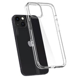 iPhone 13 Spigen Ultra Hybrid Bagside Cover - Gennemsigtig