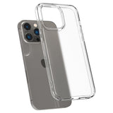 iPhone 14 Pro Spigen Ultra Hybrid Bagside Cover - Mat Gennemsigtig