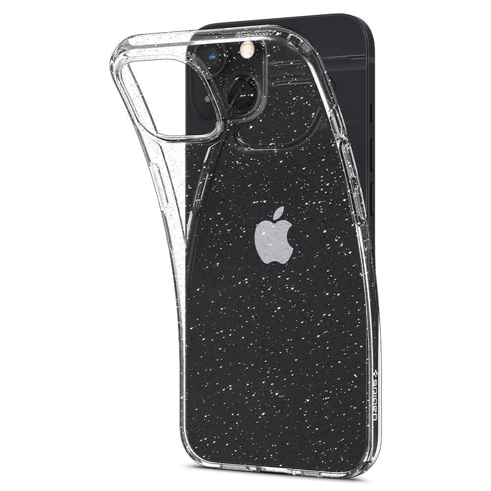 Spigen iPhone 13 Liquid Crystal Glitter Cover - Gennemsigtig