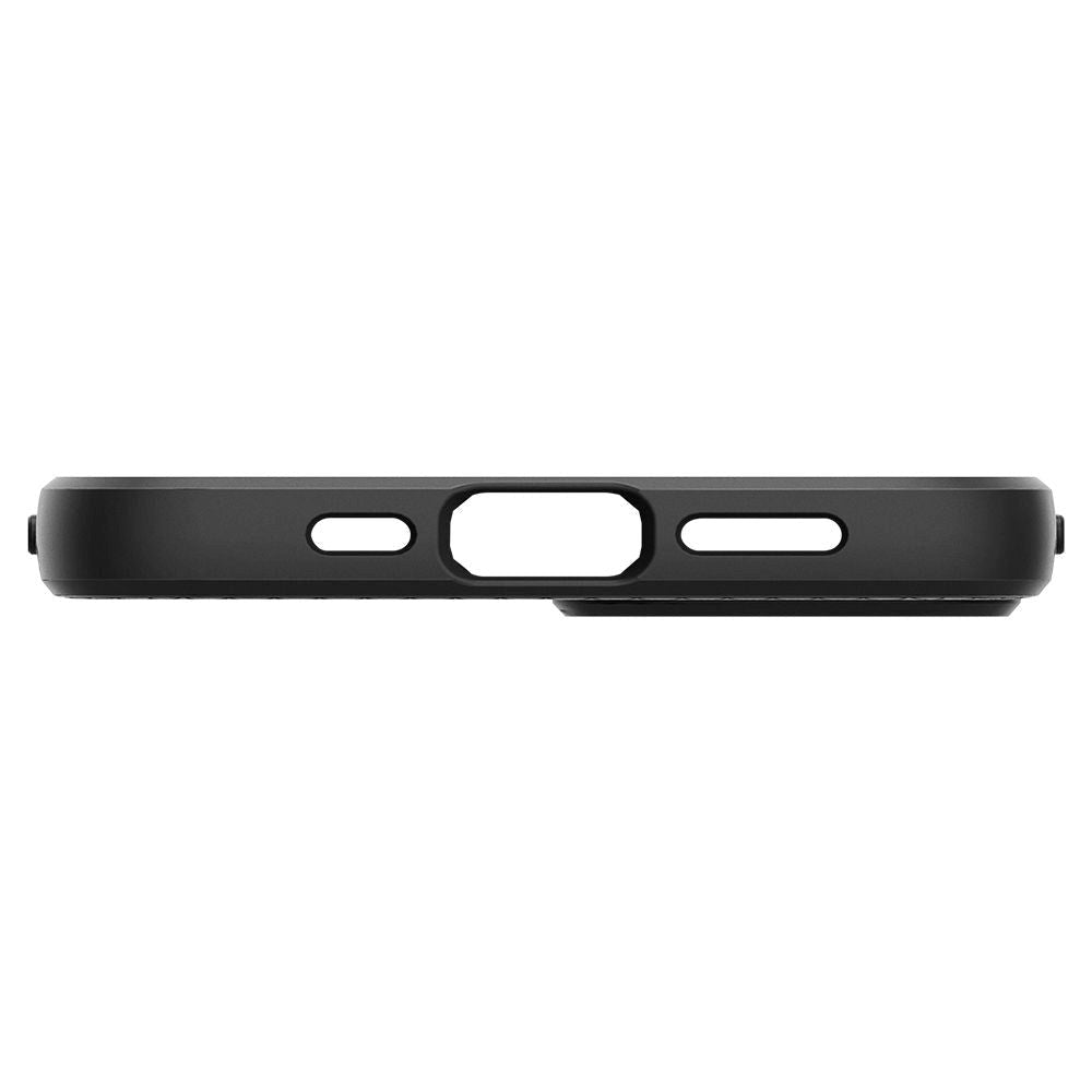 iPhone 13 Spigen Liquid Air Bagside Cover - Sort