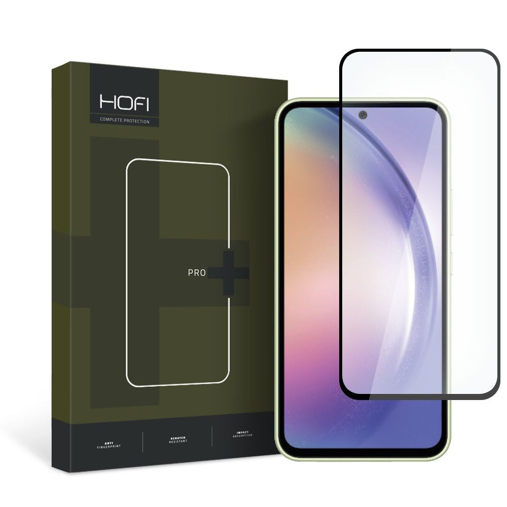 Samsung Galaxy A54 (5G) Hofi Glass Pro+ Skærmbeskyttelsesglas - Case Friendly - Sort Kant