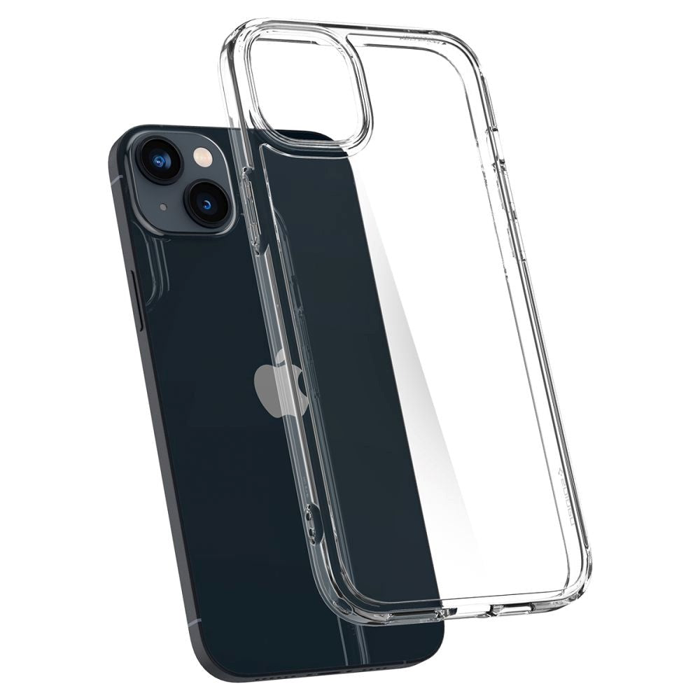 iPhone 14 Spigen Ultra Hybrid Bagside Cover - Gennemsigtig