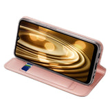 Samsung Galaxy A03s DUX DUCIS Skin Pro Series Thin Wallet Flip Cover - Rose Gold