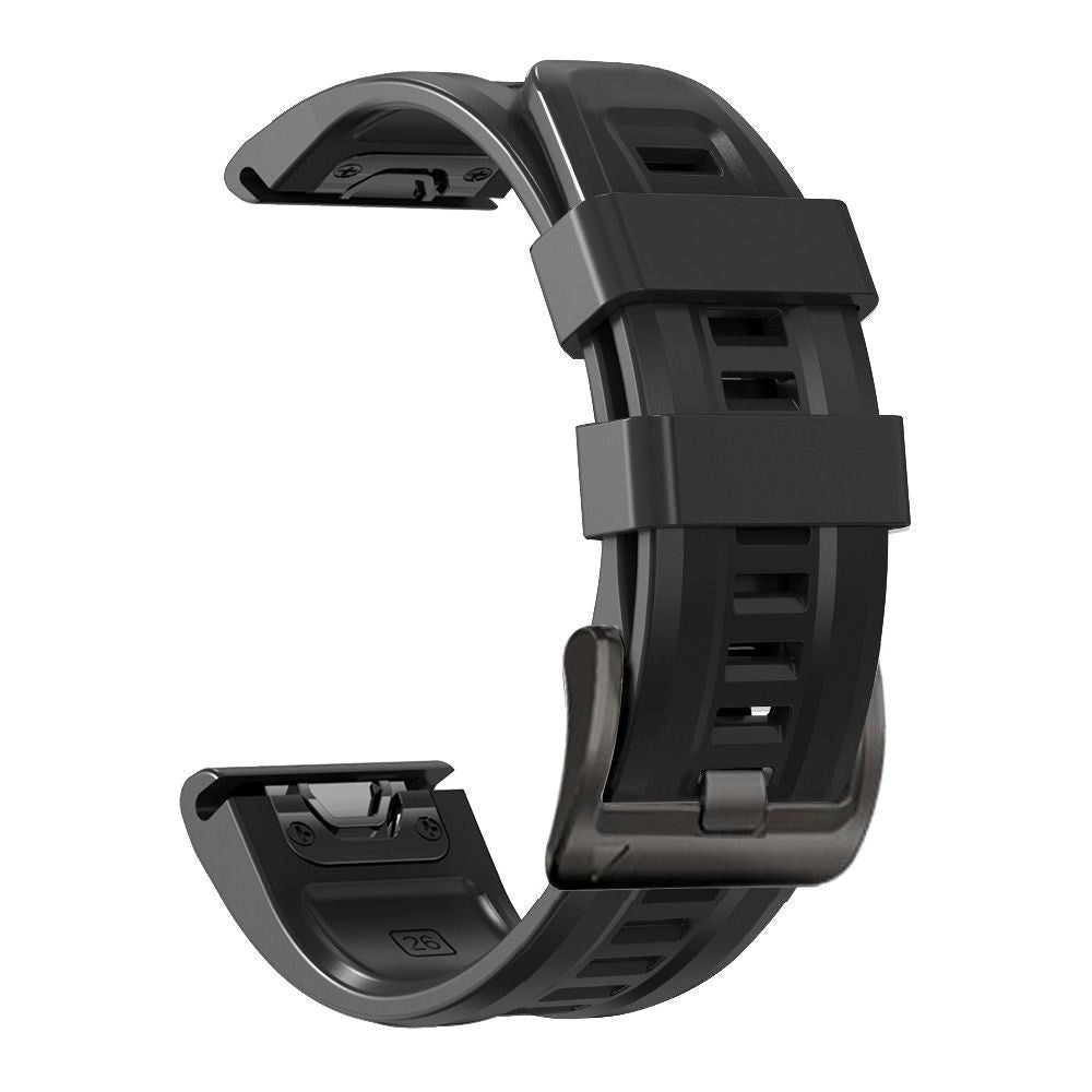 Universal Garmin 26mm QuickFit Tech-Protect Icon Band Rem - Sort