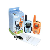 OTL BLUEY Walkie Talkie Sæt - Digitalt - 2 stk - Blå / Orange