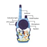 OTL BLUEY Walkie Talkie - 2 stk - Blå
