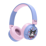 OTL Kuromi On-Ear Bluetooth Headset til Børn - Lilla / Lyserød