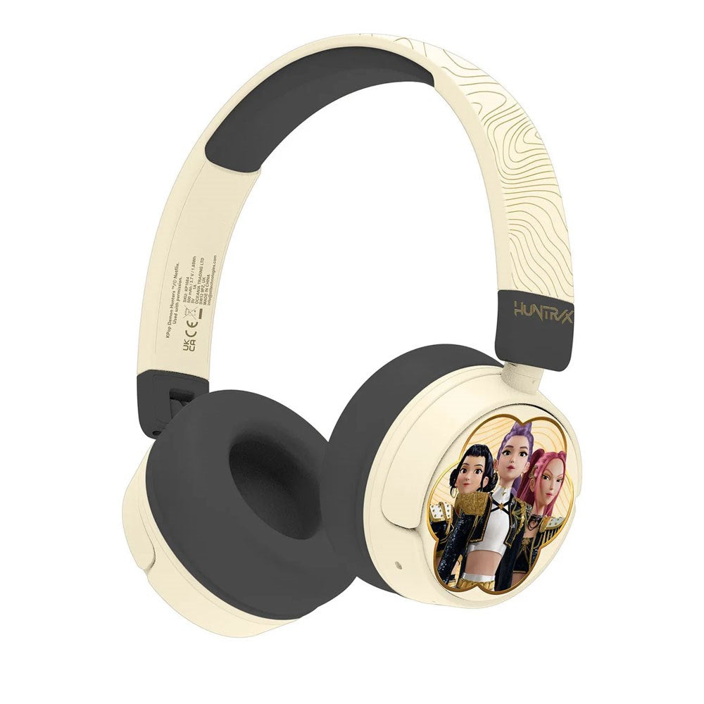 KPDH Trådløse Høretelefoner til Børn - On-Ear - Huntrix / Beige