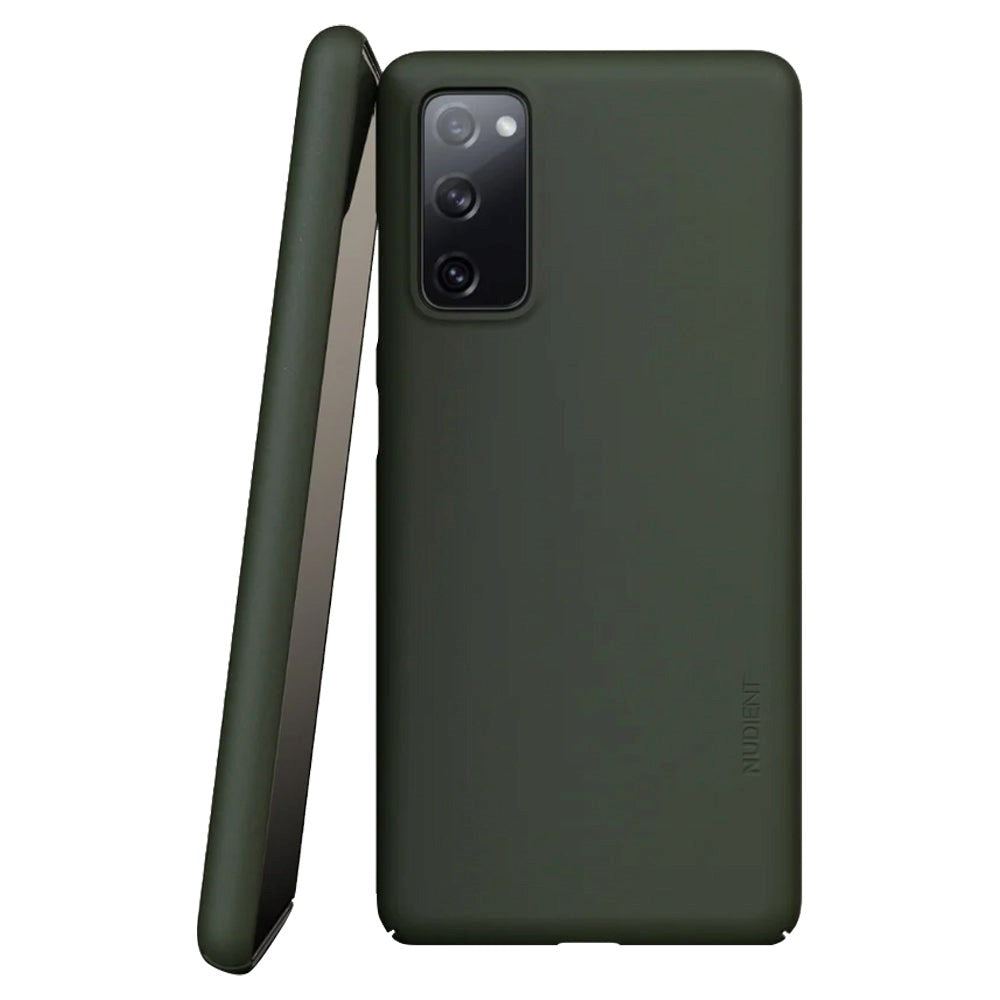 Nudient Thin Case V3 Samsung Galaxy S20 FE / S20 FE (5G) Bagside Cover - Pine Green