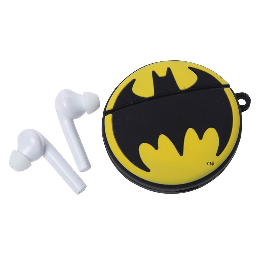 Batman True Wireless In-Ear Høretelefoner m. Etui Cover - Rød / Hvid