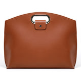 MacBook / Laptop 13-14" Kunstlæder Taske - 32 x 37.5 cm - Brun