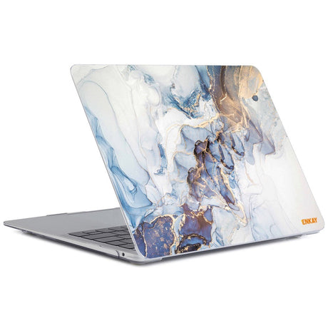 MacBook Air 13 (2020) ENKAY Hard Plastik Case - Marmor - Hvid