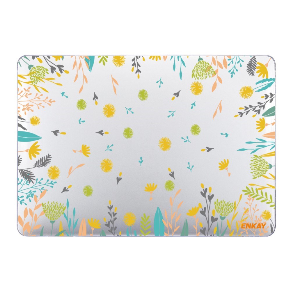 Macbook Air 13 M1 (2020) / Air 13 (2018-2020) ENKAY Hårdt Plastik Bærbar Cover m. Motiv - Blomster