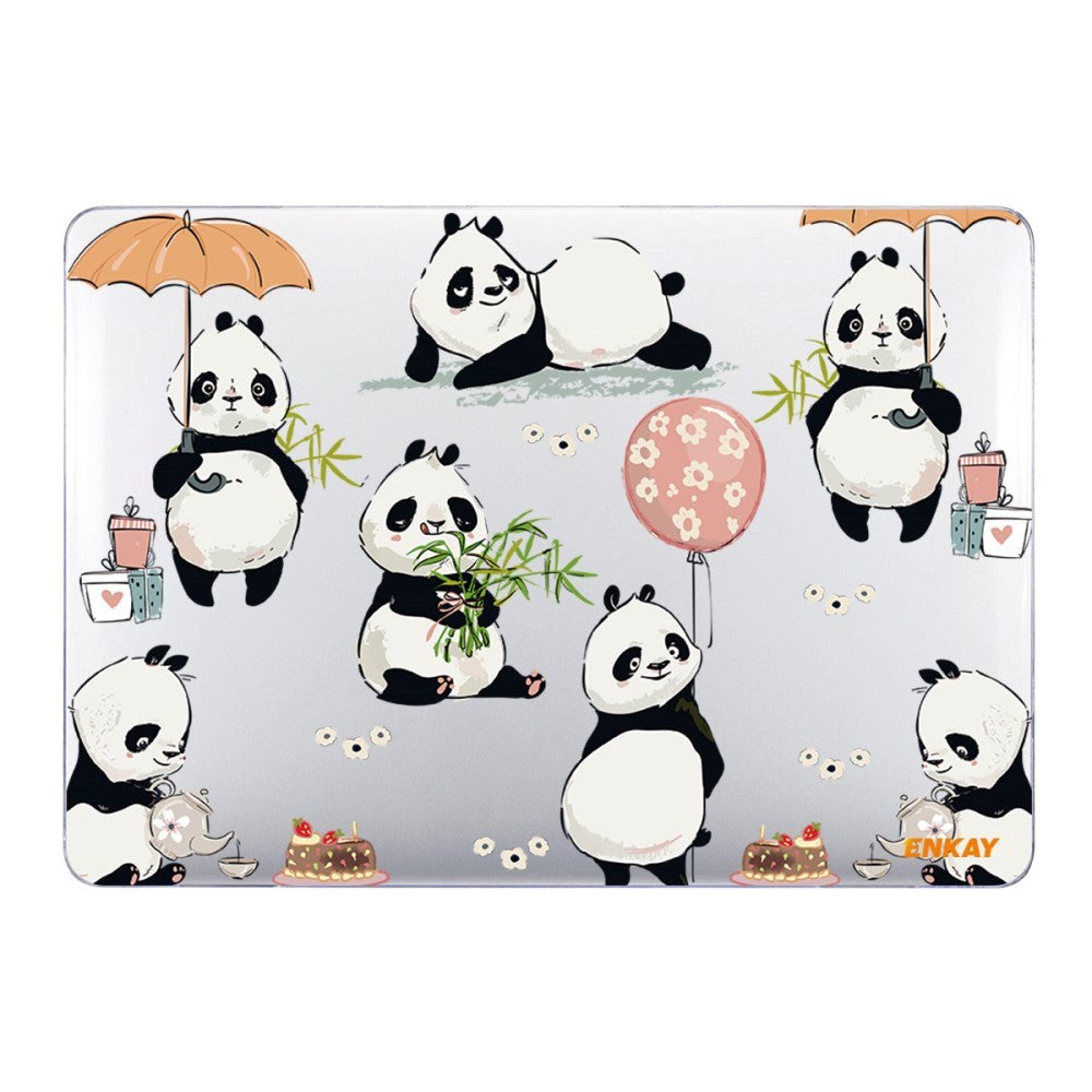 MacBook Pro 16 ENKAY Protective Hard Plastik Case m. Print - Panda