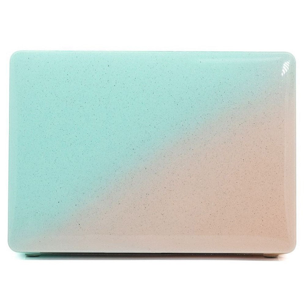 MacBook Air 13 (2011-2017) Plastik Bærbar Cover - Blå / Sandfarvet