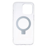 iPhone 15 Pro Max Mobile Origin RingMag Fleksibelt Plastik Bagside Cover - Gennemsigtig