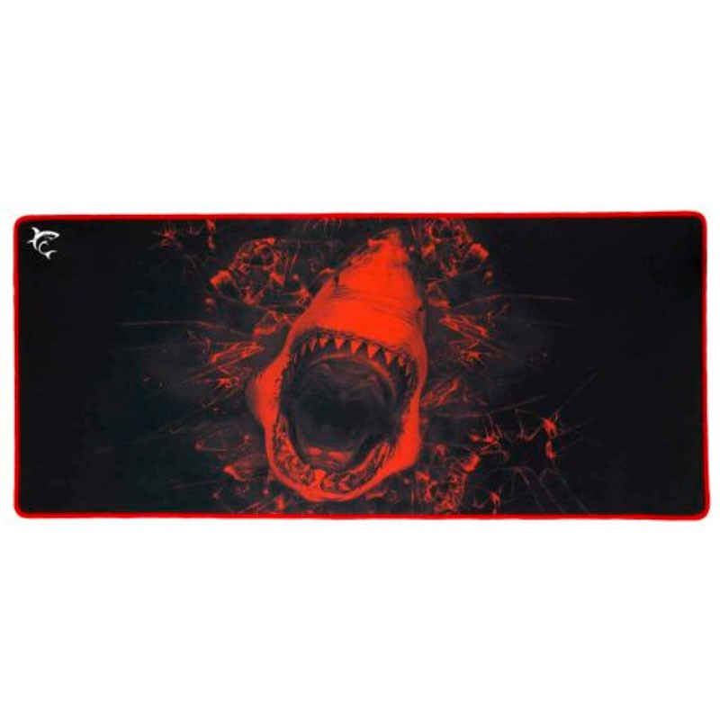 White Shark SKYWALKER XL 800 x 350 Gaming Musemåtte - Sort / Rød