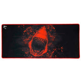 White Shark SKYWALKER XL 800 x 350 Gaming Musemåtte - Sort / Rød