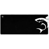 White Shark SHARK XL 800 x 350 Gaming Musemåtte - Sort / Hvid