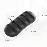 Universal Kabel Manager - Dobbeltklæbende - Sort