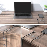 Funktionel Kabelholder - Pakke m. 10 stk. - Sort