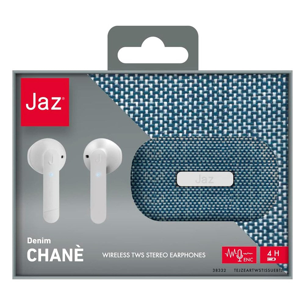 Jaz Chané True Wireless Bluetooth In-Ear Høretelefoner - Blå Denim