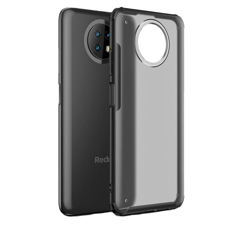 Xiaomi Redmi Note 9T Tech-Protect Hybridshell Frost Bagside Cover - Sort