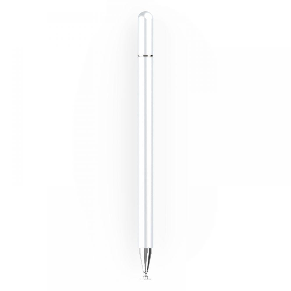 Tech-Protect Charm Pen Stylus - Hvid / Sølv