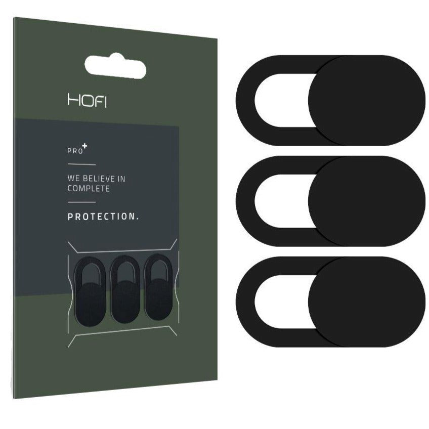 HOFI Slim Pro Webcam Cover 3 Pack - Sort