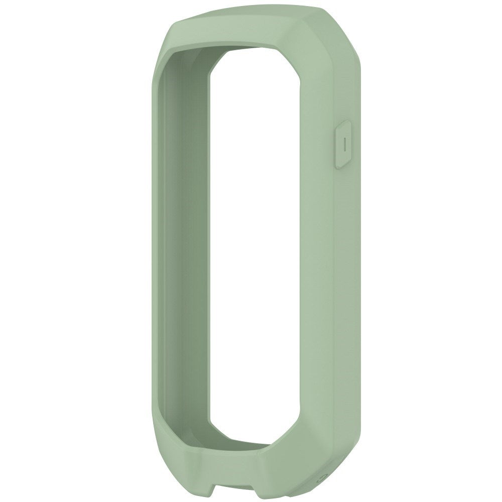 EIDERWOOD Garmin Edge 1050 Silikone Cykel Computer Cover - Lysegrøn